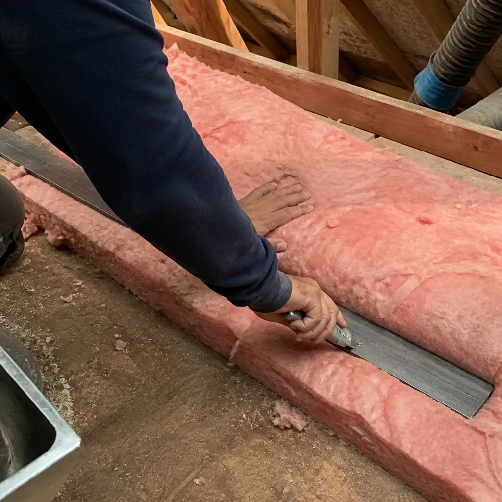 Attic Insulation in Compton