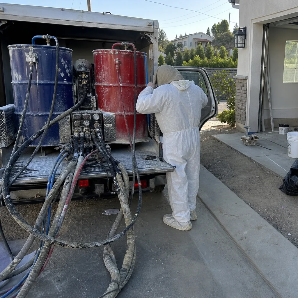 Spray Foam Insulation in Clovis
